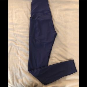 Lululemon Mesh Leggings | Navy Blue | Size 4